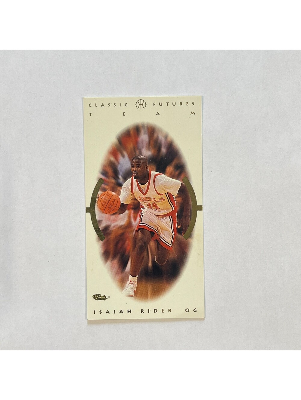 1993 Classic Futures Team #CFT4 Isaiah Rider UNLV Rebels Card